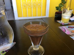 Chocolate mousse at Al Natural  in Pedasi