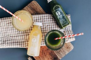 Coldpressed Gärtnerei Juices at Gärtnerei - Thurgauerstrasse in Zurich