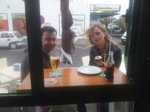 Sunny day!!! at Aqui y Ahora  in Lanzarote