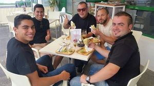 Gran equipo de Areperos at Aqui y Ahora  in Lanzarote