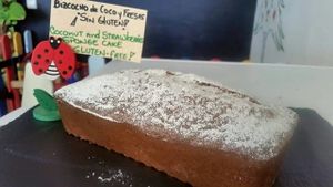 Tarta Vegana sin gluten at Aqui y Ahora  in Lanzarote