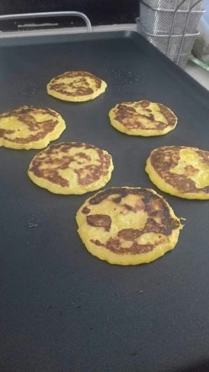 Cachapas.....mini, pero cachapas at Aqui y Ahora  in Lanzarote