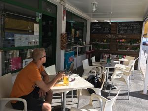 Terrace at Aqui y Ahora  in Lanzarote