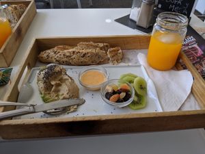 Vegan Breakfast at Aqui y Ahora  in Lanzarote