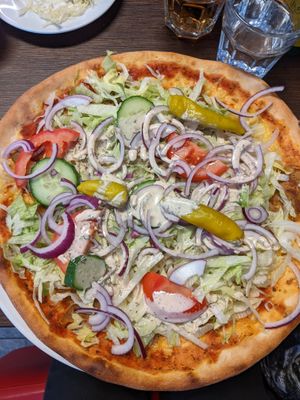 Vegan Orsa Special (130 SEK) - 3/5.  at Pizzeria Amore in Orsa