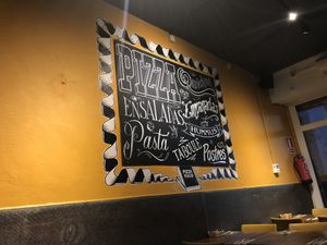   at Pizza Paco in Barcelona