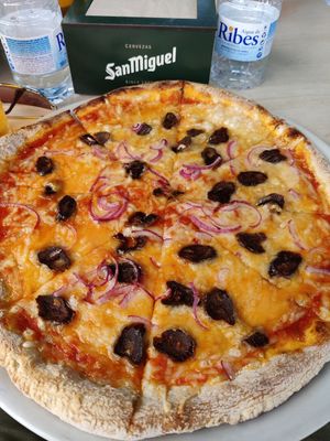  at Pizza Paco in Barcelona