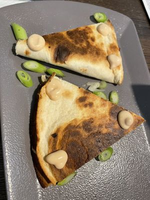 Quesadillas  at Vege Joy in Varna