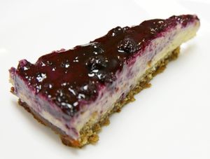 Vegan Cheesecake
 at Vege Joy in Varna