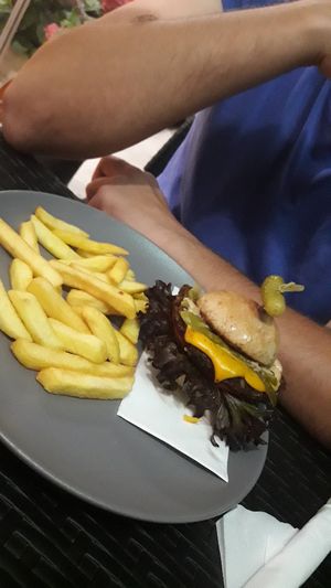 Vegan Burger at Vege Joy in Varna