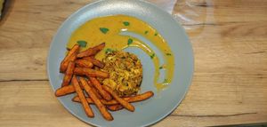 Ragout de jackfruit at Vege Joy in Varna