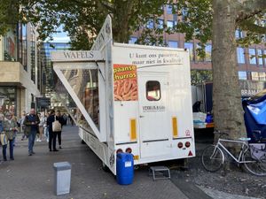 Stand  at Verwijk's Oliebollen in Utrecht