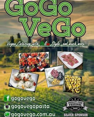 Flyer at GogoVego in Dulwich Hill