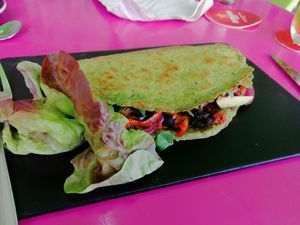Piadine at Gelatomania in Gran Canaria