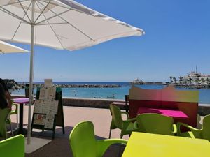 Nice view at Gelatomania in Gran Canaria