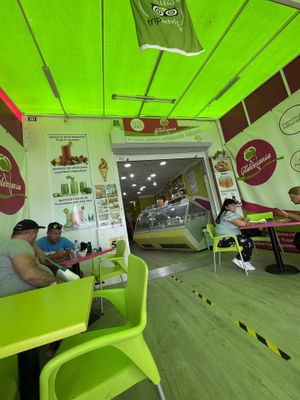   at Gelatomania in Gran Canaria