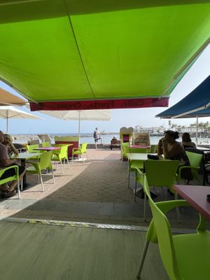   at Gelatomania in Gran Canaria