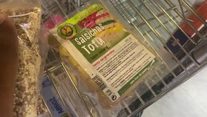 Tofu at Deli-cious in Maputo