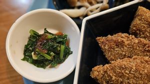 Yuzu greens at Karakoma in Morioka