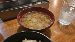Soup at Karakoma in Morioka