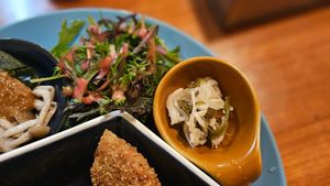 set meal at Karakoma in Morioka