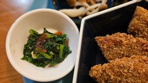 greens at Karakoma in Morioka