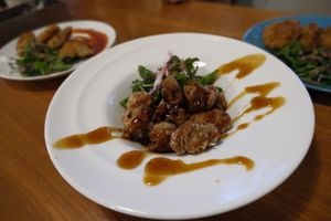 soy karaage tanpin(a la carte) at Karakoma in Morioka