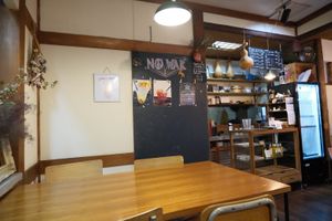 inside the shop at Karakoma in Morioka