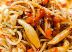 Spaghetti at D'life 蔬食 - Beauty World in West Singapore