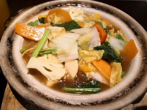 Claypot noodles at D'life 蔬食 - Beauty World in West Singapore