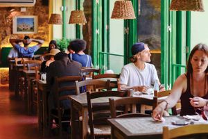 great envoirment at Vegan Food Tours Barcelona in Barcelona