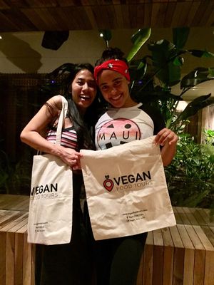Happy Clients! at Vegan Food Tours Barcelona in Barcelona