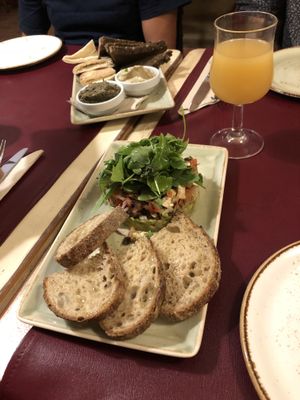 Vegan tapas at Vegan Food Tours Barcelona in Barcelona