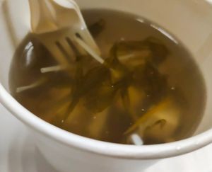 Seaweed and tofu soup at Greendot - Bugis Junction  in Central Singapore