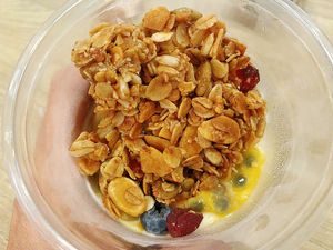 Passion fruit, assorted berries and muesli Happy Cup at Greendot - Bugis Junction  in Central Singapore