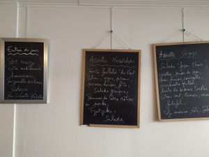 Menu salé at Les Maraichers in Brest