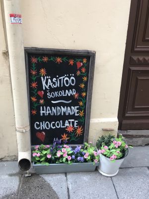 Handmade deliciousness at Karu Talu Šokolaad  in Tallinn