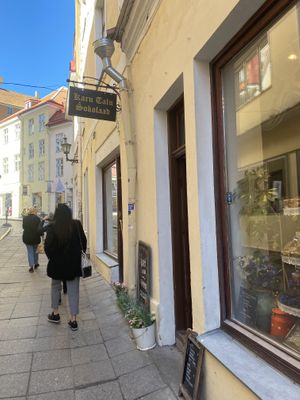 Storefront   at Karu Talu Šokolaad  in Tallinn