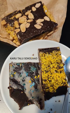 So good! Especially the snickers on the back is awesome! at Karu Talu Šokolaad  in Tallinn