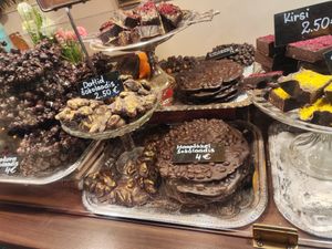 Chocolates at Karu Talu Šokolaad  in Tallinn