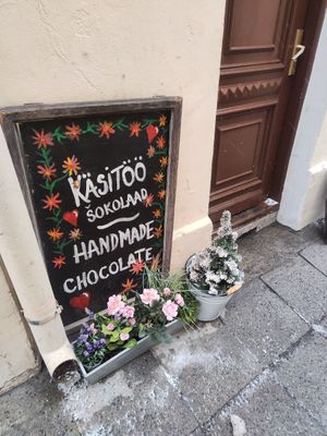 The shop at Karu Talu Šokolaad  in Tallinn