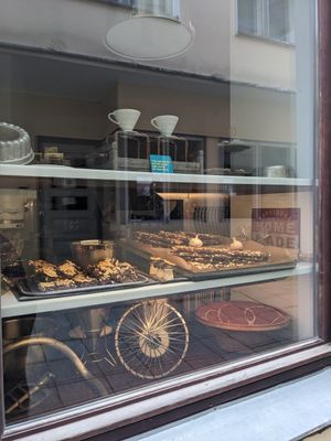 Entrance at Karu Talu Šokolaad  in Tallinn