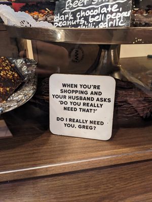 Word. at Karu Talu Šokolaad  in Tallinn