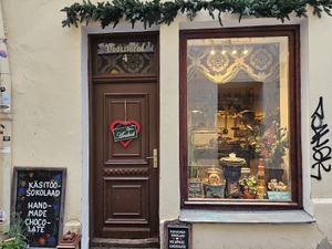 Chocolate shop,  Tallin #Veganuary at Karu Talu Šokolaad  in Tallinn