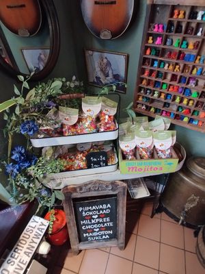 Hard candies at Karu Talu Šokolaad  in Tallinn
