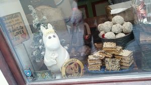 Shop window at Karu Talu Šokolaad  in Tallinn