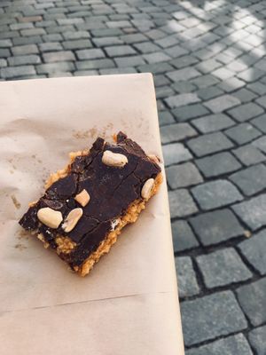 snickers choc at Karu Talu Šokolaad  in Tallinn