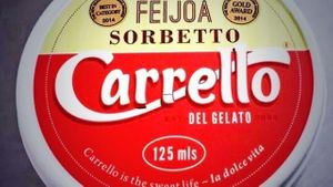 Award-winning Feijoa Sorbetto
Vegan at Carrello del Gelato in Wellington