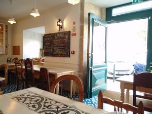 inside at Graça 77 in Lisbon