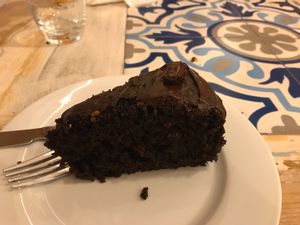Bolo de chocolate  at Graça 77 in Lisbon